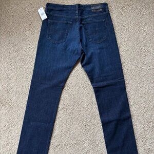 AG Jeans Dark Wash Straight Leg Jeans